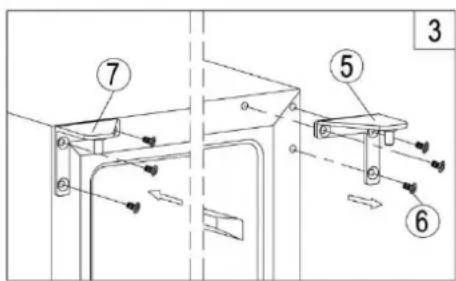 Pando PVMAV 12470 XL - SCHEMA - Modeles encastrés sous le PLAN de travail - 4