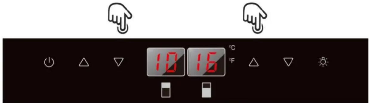 Pando PVMAV 12470 XL - AJUSTE DO CONTROLLO DE TEMPERATUREA - 2