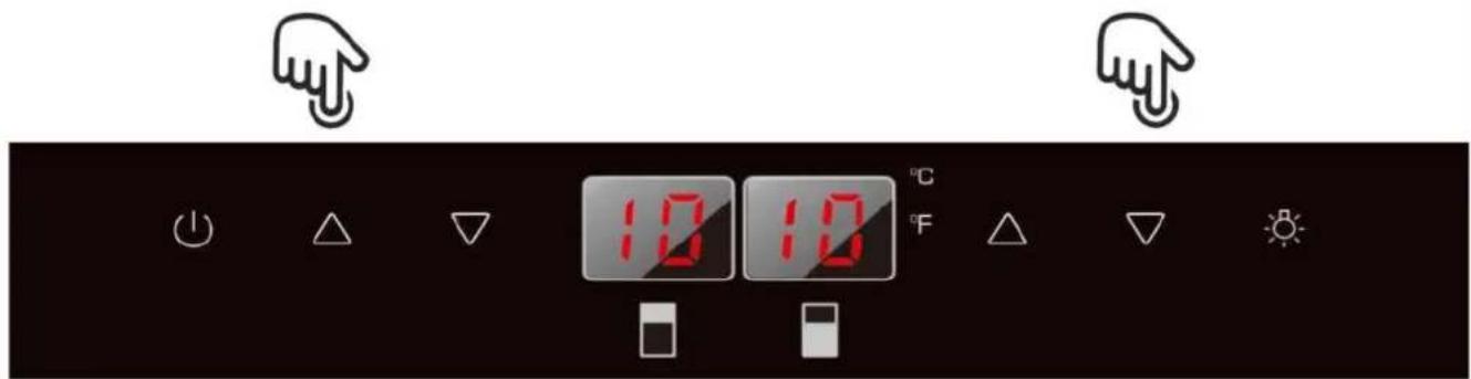 Pando PVMAV 12470 XL - Reglage du contrôlé de la temperature - 1