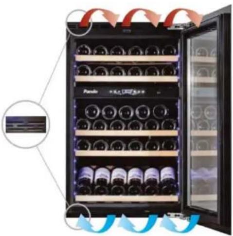 Pando PVMAV 12470 XL - No tapar ni obstaculizar las rejoillas, mantenerlas limpias para el libre paso del aire. - 1