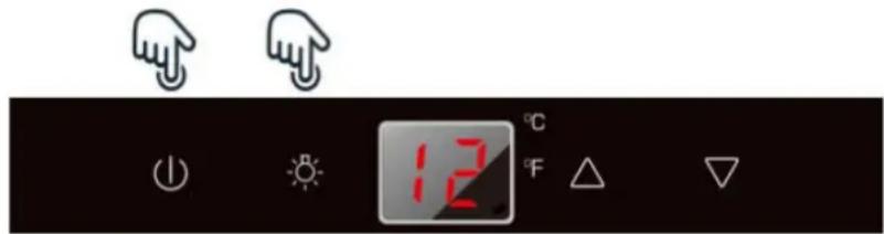 Pando PVMAV 12470 XL - MODO "DISPLAY OFF" - 1