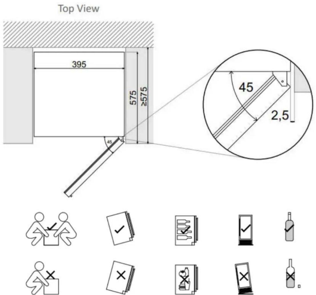 Pando PVMAV 12470 XL - Schemas installation et COTES - 1