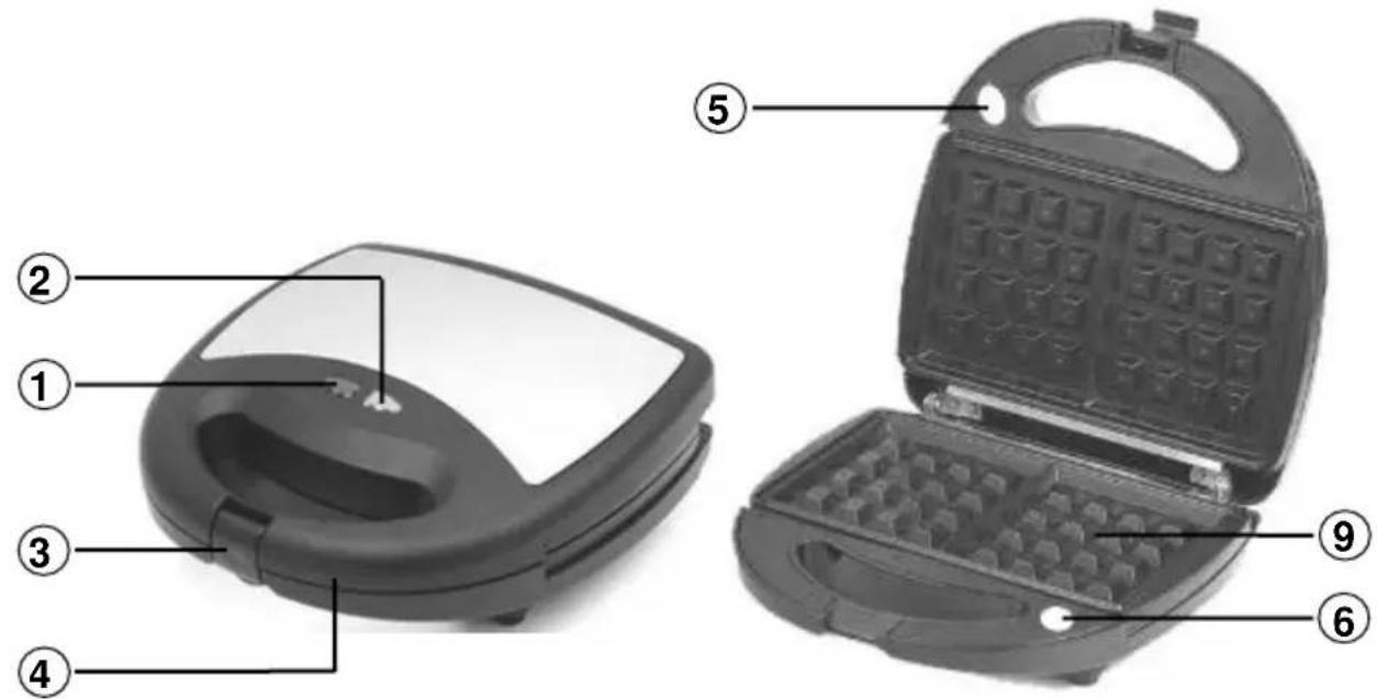 Mx Onda MXGR2165 - CONTROLS AND ELEMENTS - 1