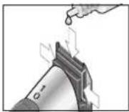 Wella Contura - Ölen des Messerkopfes - 1