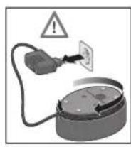 Wella Contura - Storing the power cord - 1