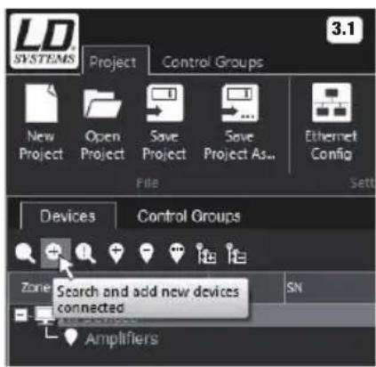 LD Systems DSP 45 K - CREATING CONNECTION VIA USB - 1