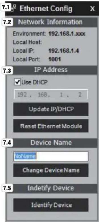 LD Systems DSP 45 K - CONNEXION PAR ETHERNET - 1