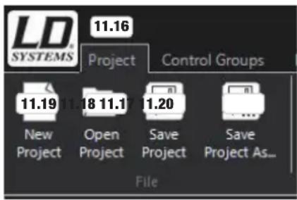 LD Systems DSP 45 K - PRESET ALTÓPARLANTI - 1
