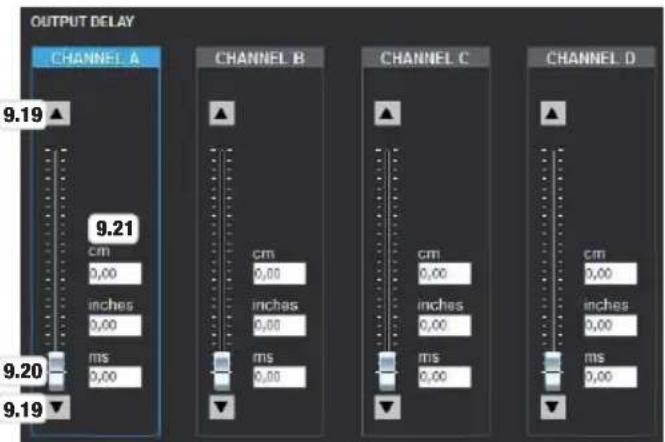 LD Systems DSP 45 K - OUTPUT GAIN OUTPUT DELAY - 2