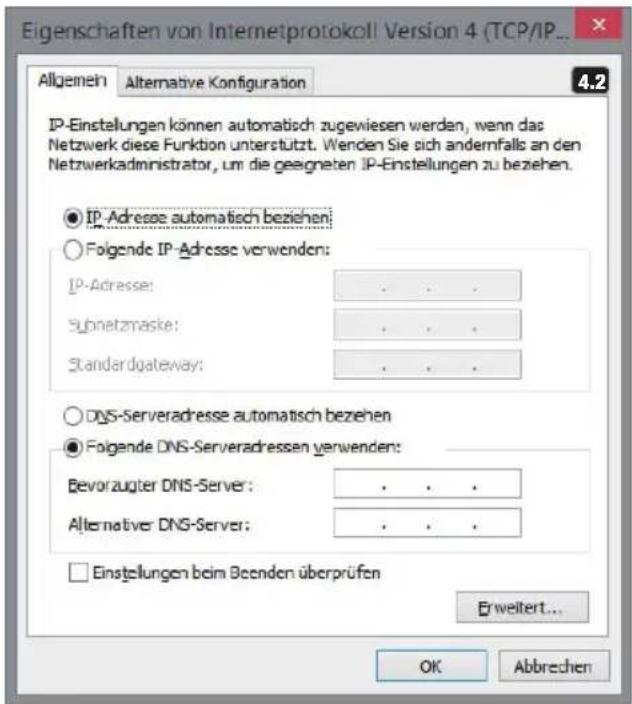 LD Systems DSP 45 K - VERBINDUNG VIA ETHERNET HERSTELLEN - 2