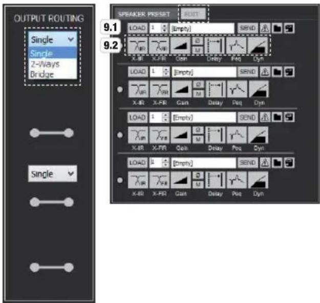 LD Systems DSP 45 K - CRÉATION ET GESTION DE PRESETS D'ENCEINTE PERSONNALISÉS - 2
