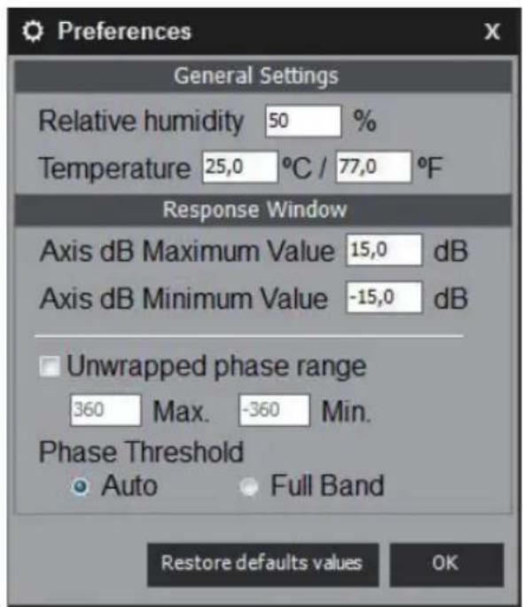 LD Systems DSP 45 K - PREFERENCES - 2
