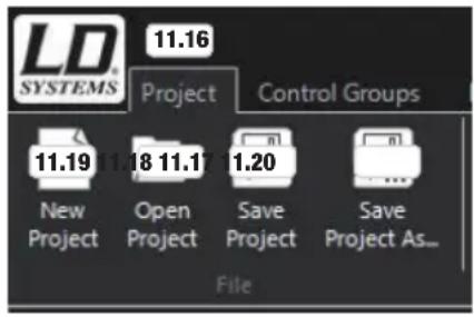 LD Systems DSP 45 K - CONTROL GROUPS - 2