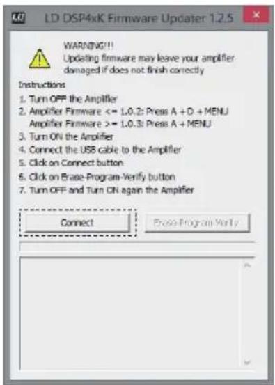 LD Systems DSP 45 K - Avviare l'updater del firmare e seguire con attenzione tutti i passi descritti! - 2