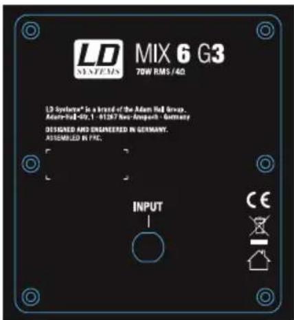 LD Systems MIX 6 G3 - PRZYLACZE MIX6G3 - 1