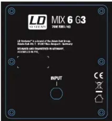 LD Systems MIX 6 G3 - MIX6G3 CONNECTION - 1