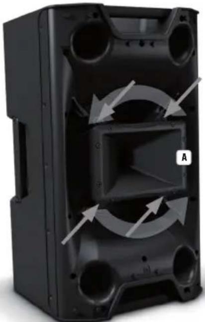 LD Systems ICOA 12 A W - GŁOŚNIK WYSOKOTONOWY OBRACANY O 90° - 1