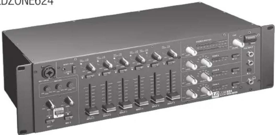 LD Systems ZONE 624 - PARA RACK - 1