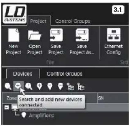 LD Systems DSP 44 K - ESTABLECER CONEXION MEDIANTE USB - 1