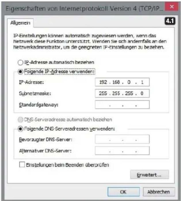LD Systems DSP 44 K - CREAZIONE DEL COLLEGAMENTO TRAMITE ETHERNET - 1