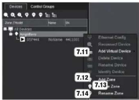 LD Systems DSP 44 K - 7.ENDSTUFENVERWALTEN - 3