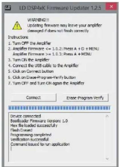LD Systems DSP 44 K - AKTUALIZACJA FIRMWARE - 7