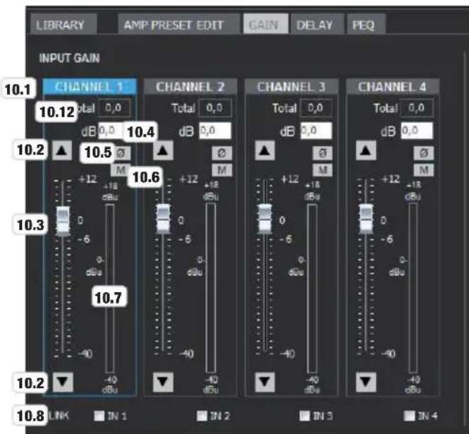 LD Systems DSP 44 K - CREATING AND ADMINISTERING AMP PRESETS - 1