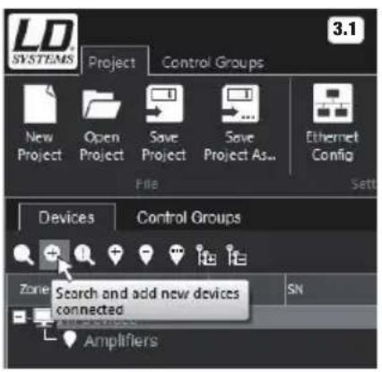 LD Systems DSP 44 K - CREATING CONNECTION VIA USB - 1