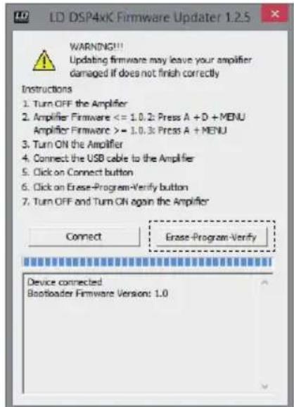 LD Systems DSP 44 K - FIRMWARE UPDATE - 6