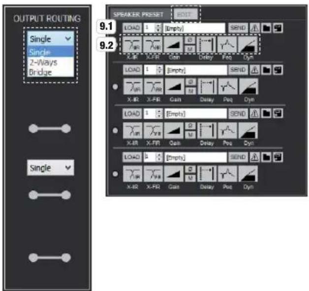 LD Systems DSP 44 K - CREARE E GESTIRE I PRESET DEGLI ALTOPARLANTI PERSONALIZZATI - 6