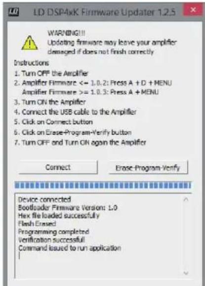 LD Systems DSP 44 K - FIRMWARE UPDATE - 7