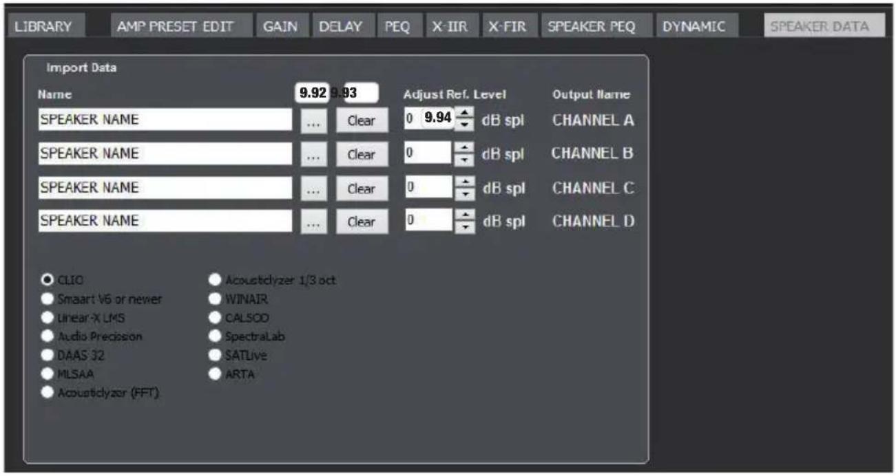 LD Systems DSP 44 K - DATOS DEL ALTAVOZ - 1