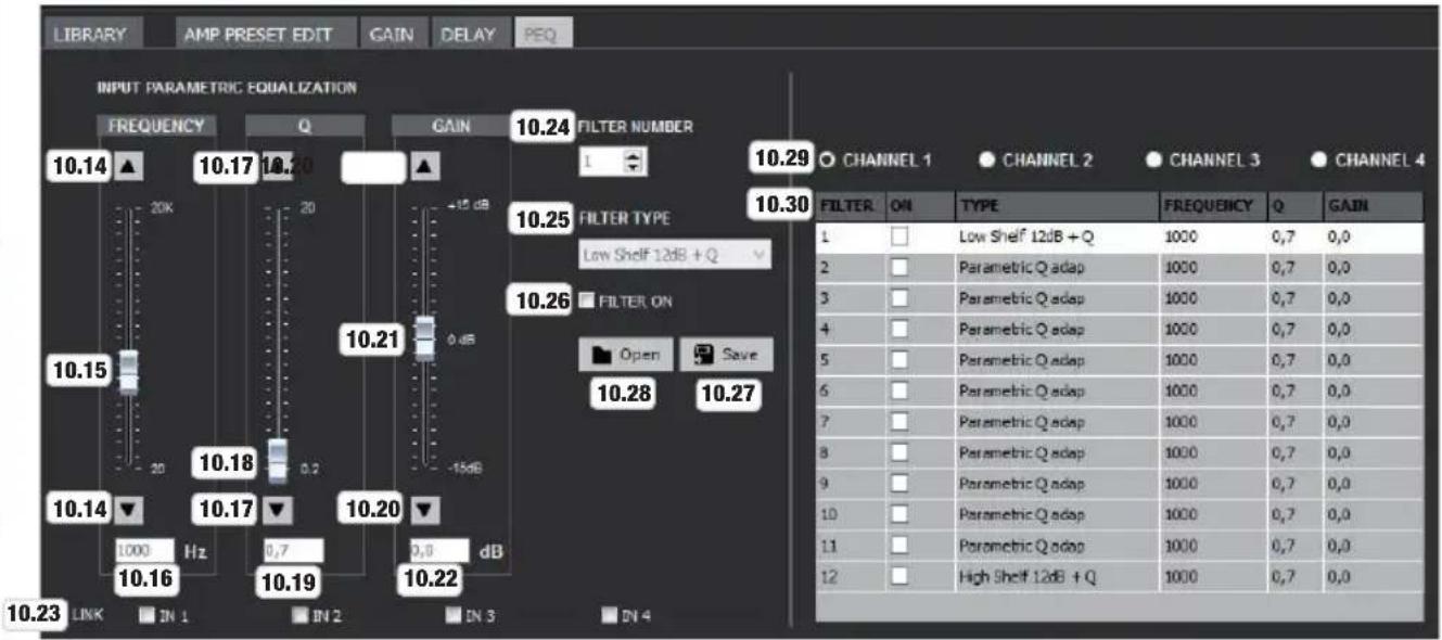 LD Systems DSP 44 K - PARAMETRISCHER INPUT EQUALIZER - 1