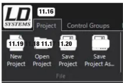 LD Systems DSP 44 K - GRUPOS DE CONTROL - 2