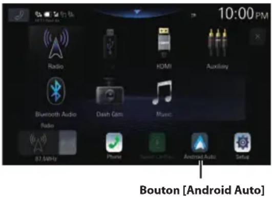 ALPINE iLXF115DU - Activation d'android auto - 1