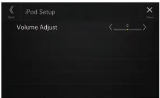 ALPINE iLXF115DU - Configuration de l'ipod - 1