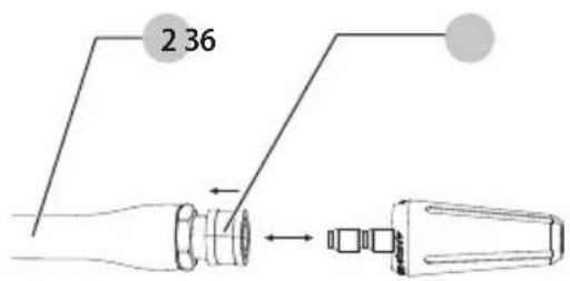Craftsman CMEPW1900 - Conexión de Boquillas (Fig. K) - 1