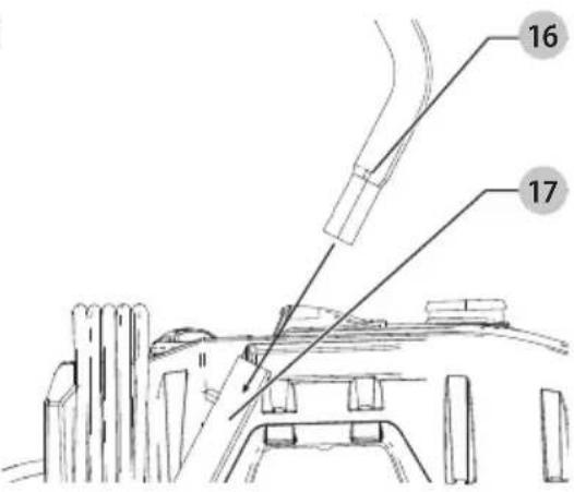 Craftsman CMEPW1900 - Assembler la poignée du cadre (Fig. A à C) - 1