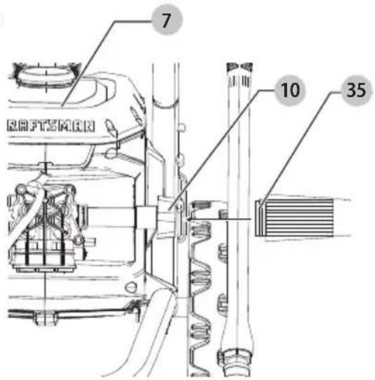 Craftsman CMEPW1900 - Attaching Garden Hose (Fig. J) - 3