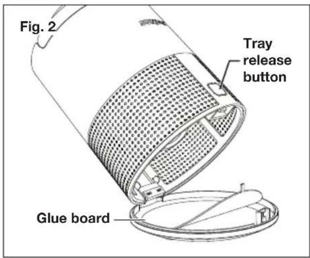 Sun Joe SJBZ15WBLK - Installing Glue Board - 2