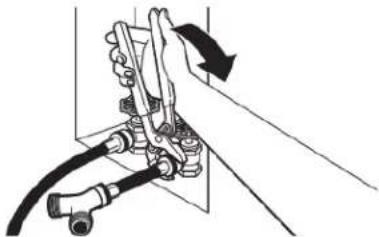 MAYTAG MED6500MW - Tighten couplings - 1