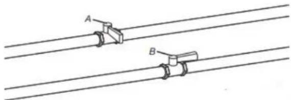 MAYTAG MGD6500MW - Open shutoff valve - 1