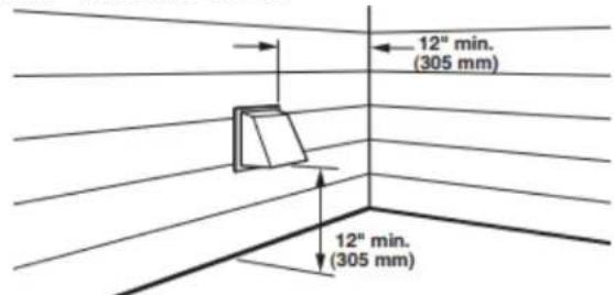MAYTAG MGD5030MW - Install exhaust hood - 1