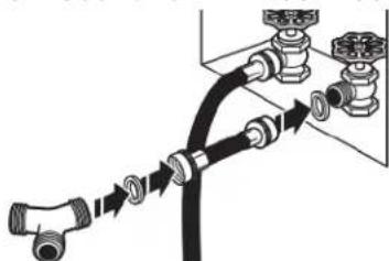 MAYTAG MGD5030MW - Connect Inlet Hoses - 2