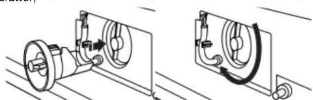 MAYTAG MHW6630MBK - Cleaning the Drain Pump/Draining Residual Water (on some models) - 6