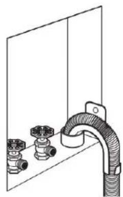 MAYTAG MHW6630MBK - Place drain hose in standpipe - 2