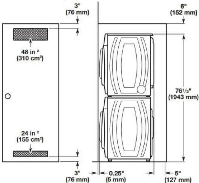 MAYTAG MHW6630MBK - Location Requirements - 1