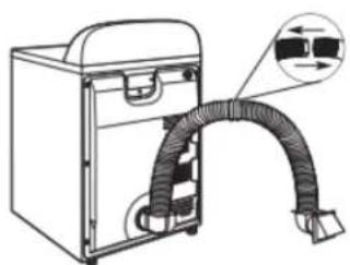 MAYTAG MED5630MBK - Alternate installations for close clearances - 1