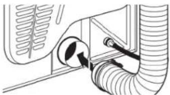 MAYTAG MED5630MBK - Connect vent to exhaust outlet - 1