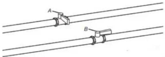 MAYTAG MGD5430MW - Open shutoff valve - 1